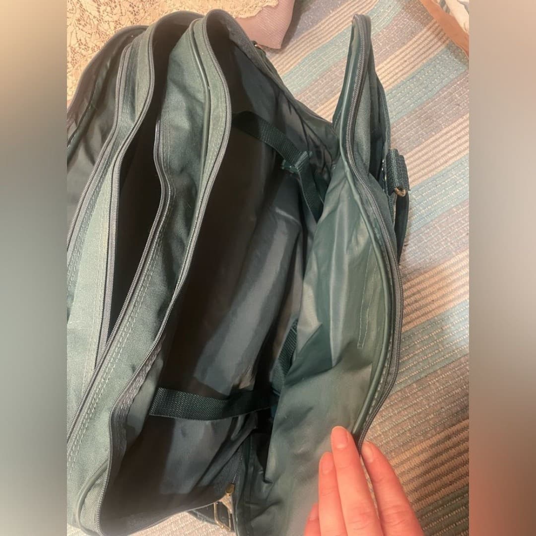 Jaguar: vintage duffle with faux leather details - Thumbnail 6