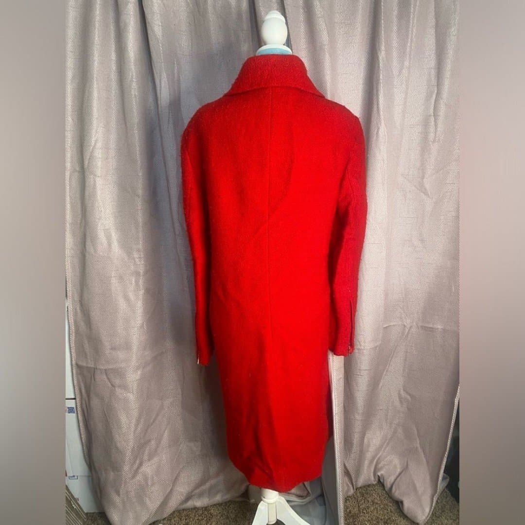 Hugo boss: vintage red overcoat 8 - Thumbnail 6
