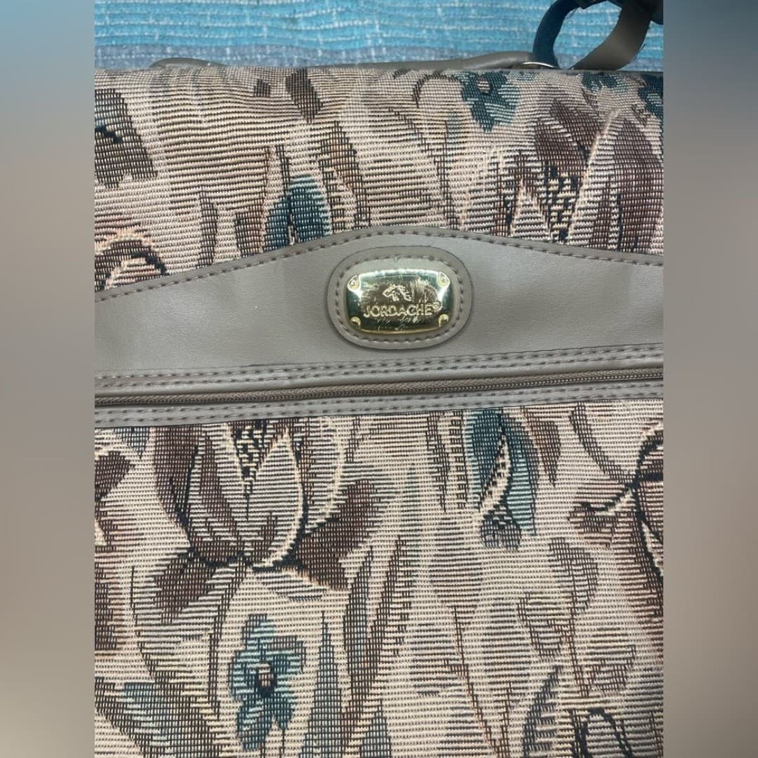 Jordache: vintage 90s floral wardrobe bag - Thumbnail 3