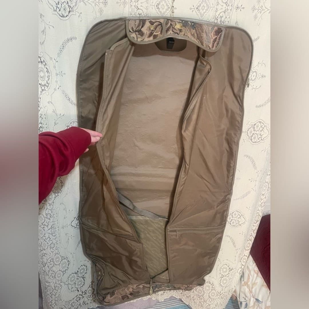 Jordache: vintage 90s floral wardrobe bag - Thumbnail 7