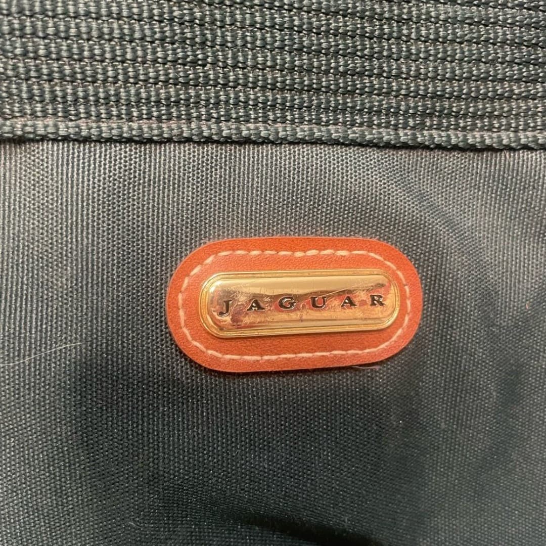 Jaguar: vintage duffle with faux leather details - Thumbnail 8