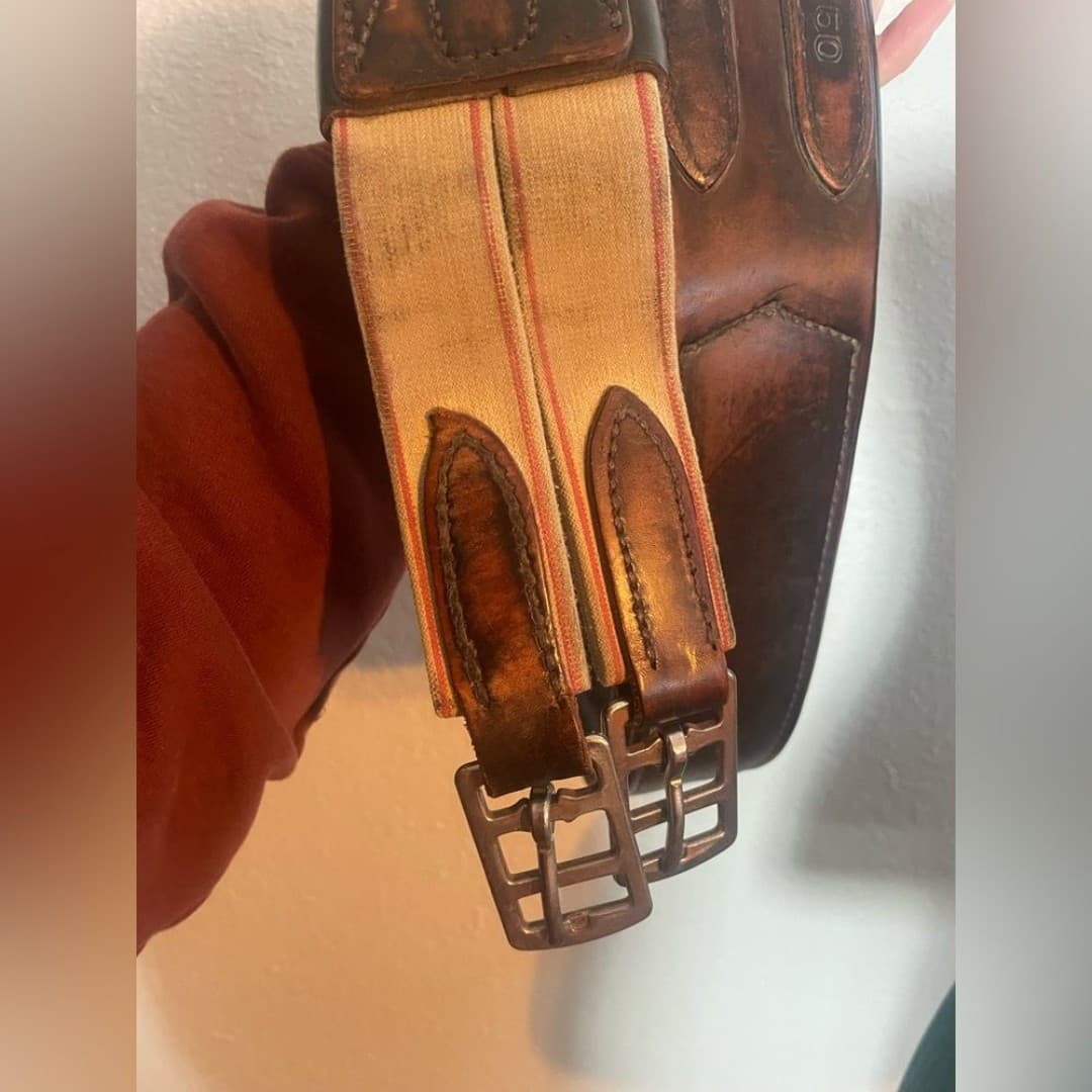 Edgewood: vintage English horse girth 50” - Thumbnail 3