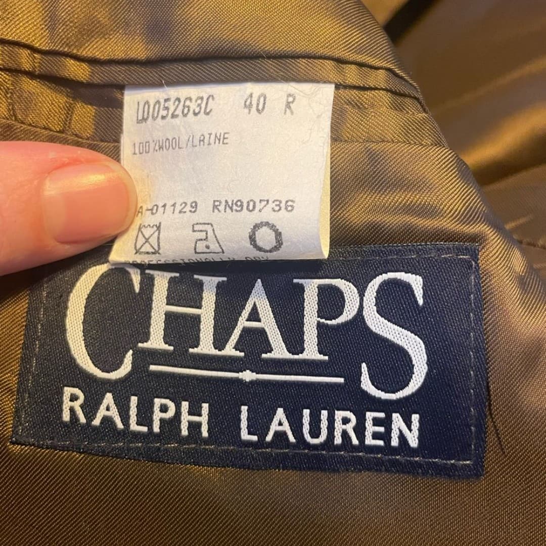 Ralph Lauren: Classic Brown-green Blazer - Thumbnail 5