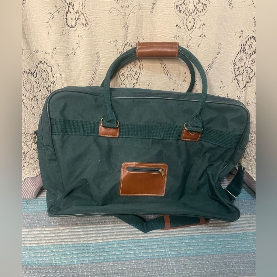 Jaguar: vintage duffle with faux leather details - Thumbnail 3