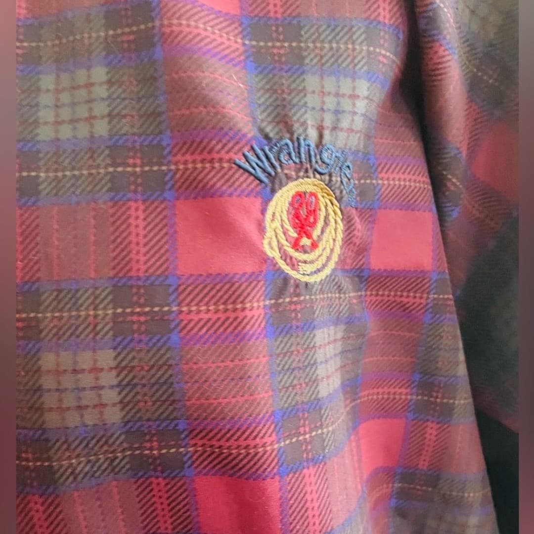 Wrangler Twenty X : Burgundy bomber pullover - Thumbnail 5