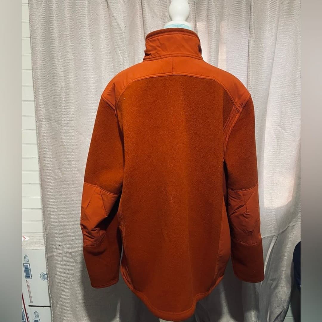 Eddie Bauer: burnt orange fleece - Thumbnail 5