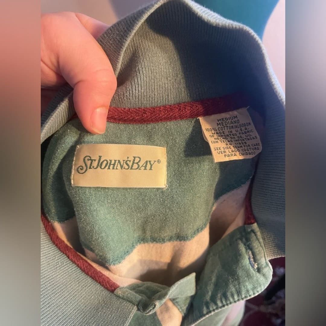 St. John’s bay: vintage striped shirt - Thumbnail 4