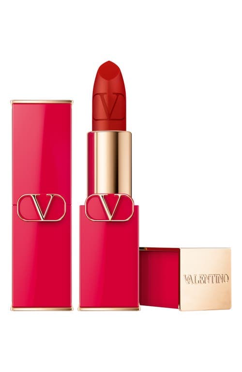 Valentino Red Matte Cream Lipstick 219A Refillable 3.5g, Star Studded - Thumbnail 2