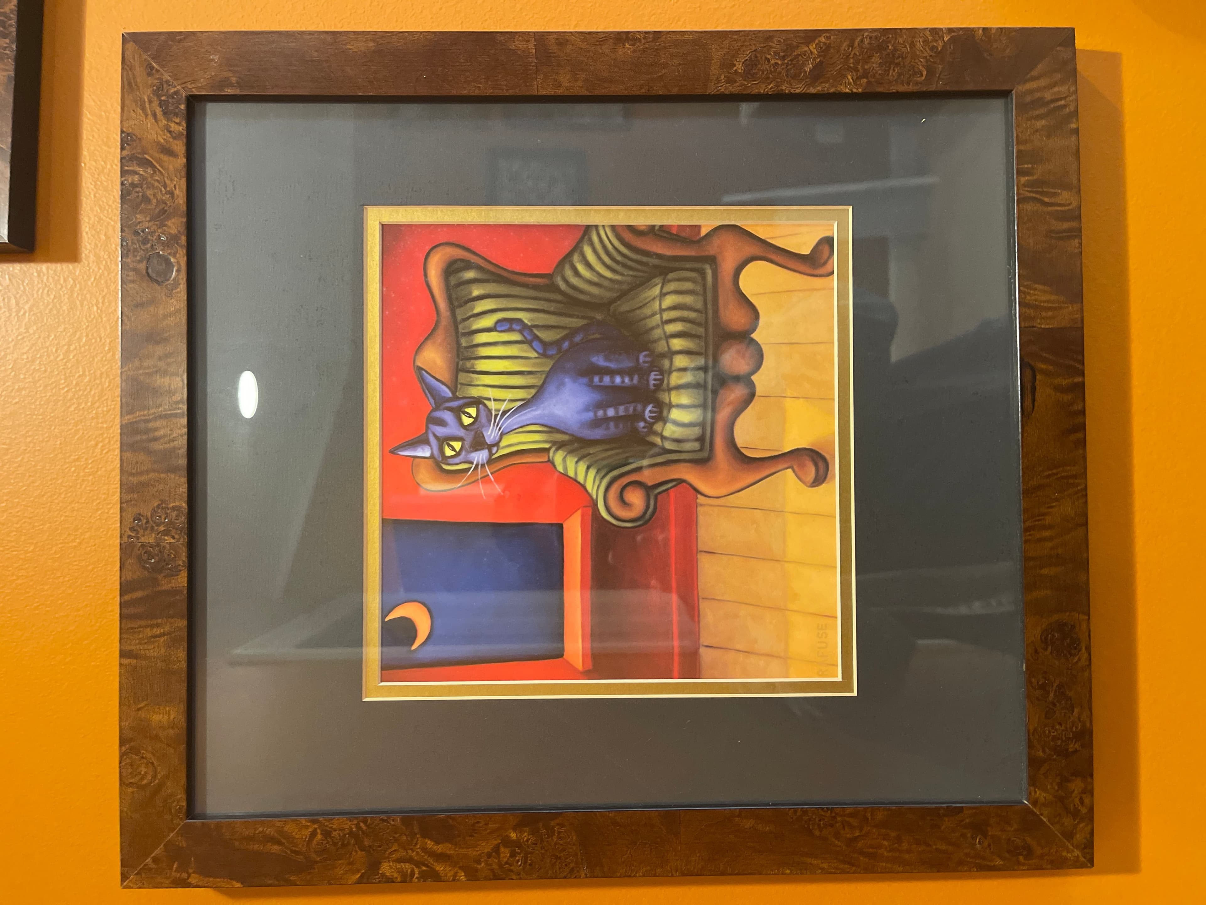 Rafuse OSWALD Cat Print - Image 1