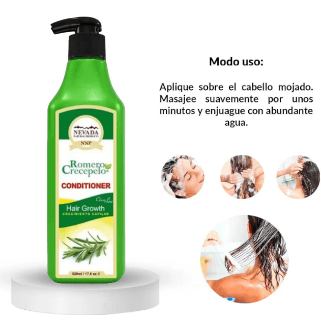 Romero Crecepelo Conditioner 17 6 0z Strength  nutrition and hydration - Thumbnail 2