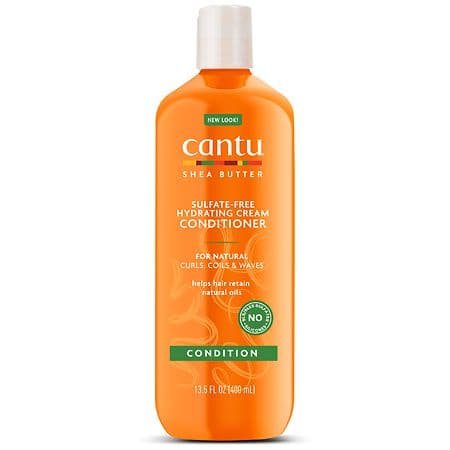 Shea Butter, Sulfate-Free Hydrating Cream Conditioner, for Natural Curls, Coils & Waves, 13.5 Fl Oz (400 Ml) - Image 1