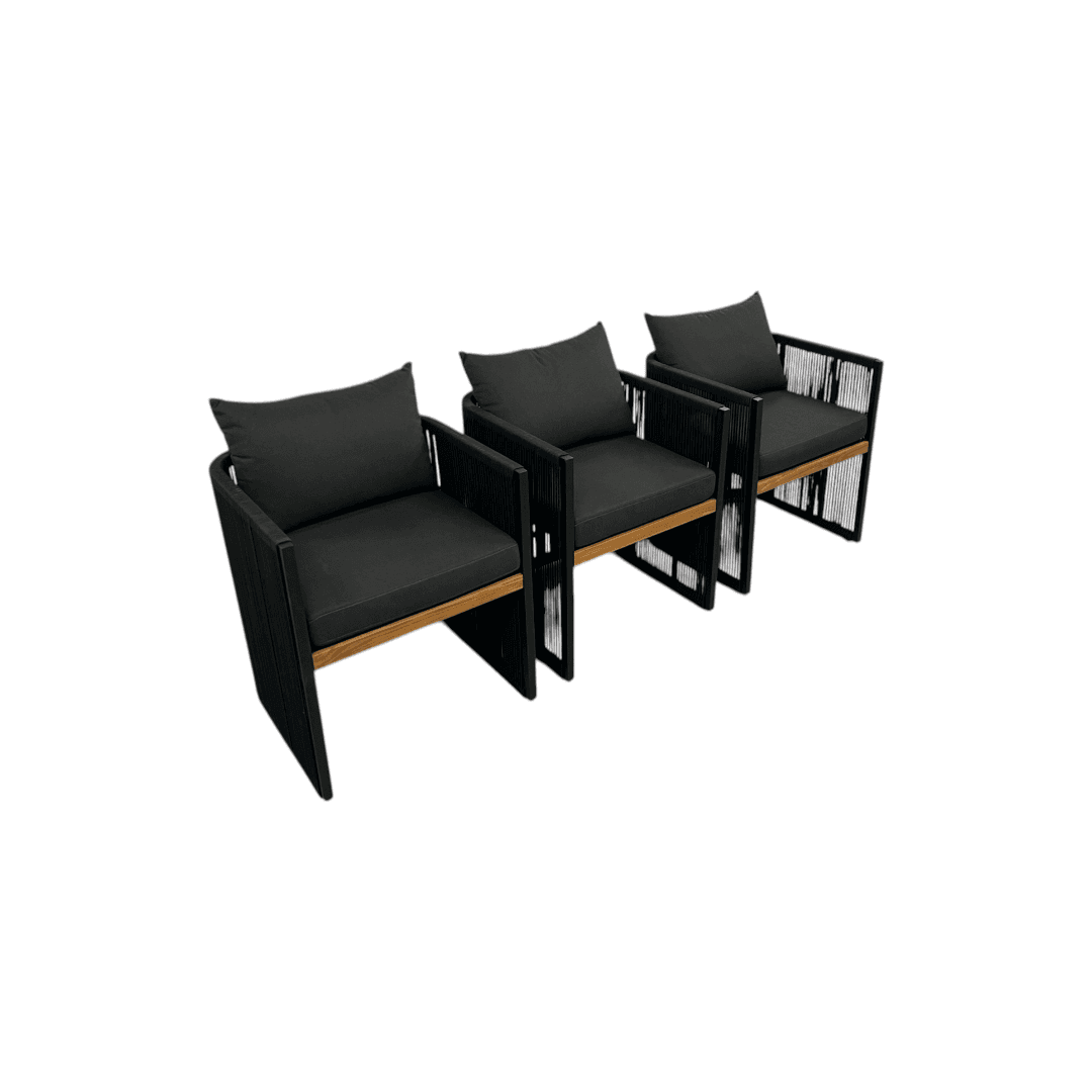 Modloft Clifton Outdoor Dining Chair Set of 6 - Thumbnail 12