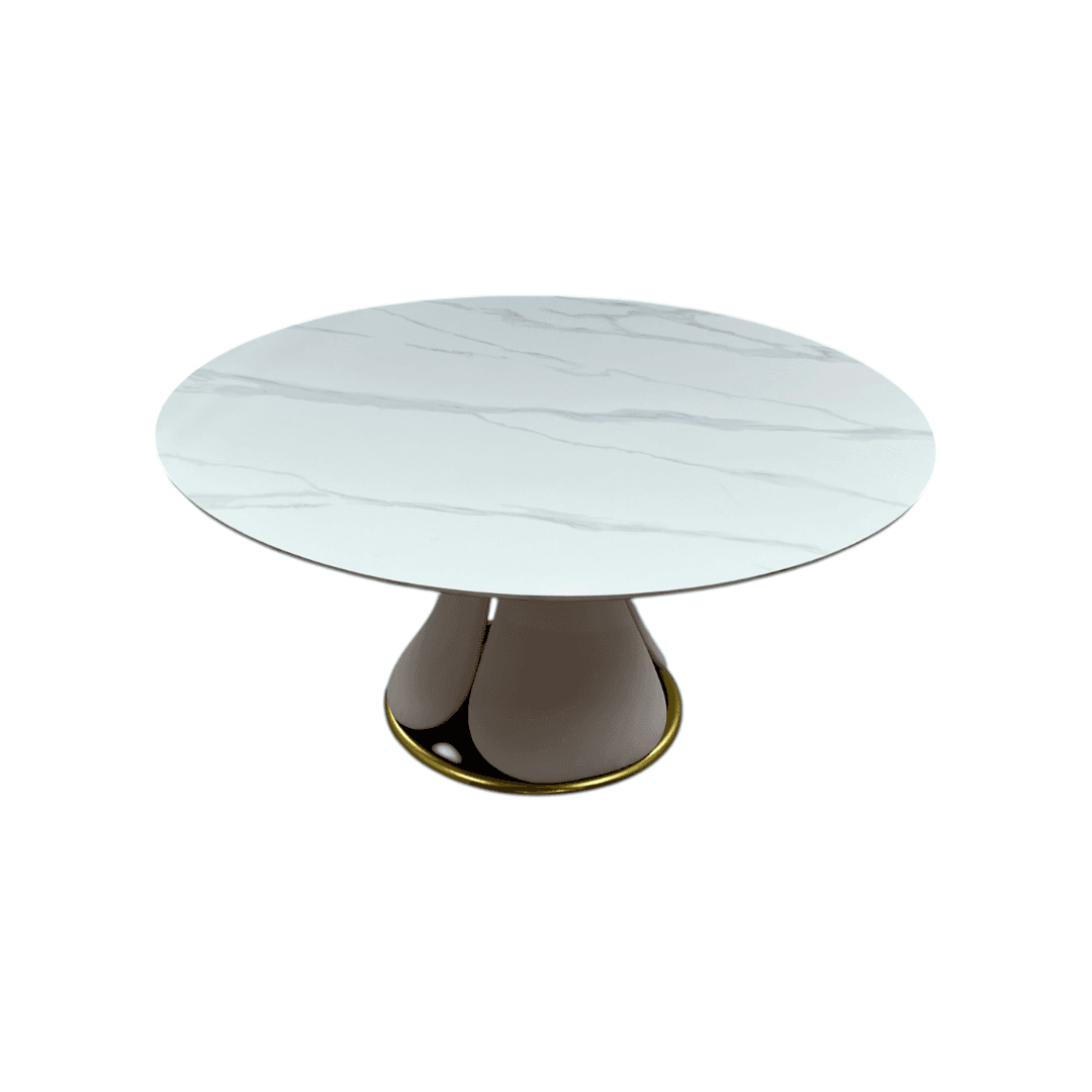 Everly Quinn Pedestal Round Dining Table - Thumbnail 4
