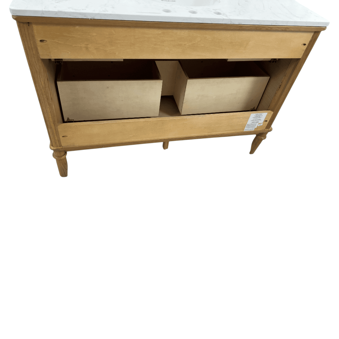 Birch Lane Julliette 48"W Single Sink Bathroom Vanity With Cultured Marble Top - Thumbnail 11