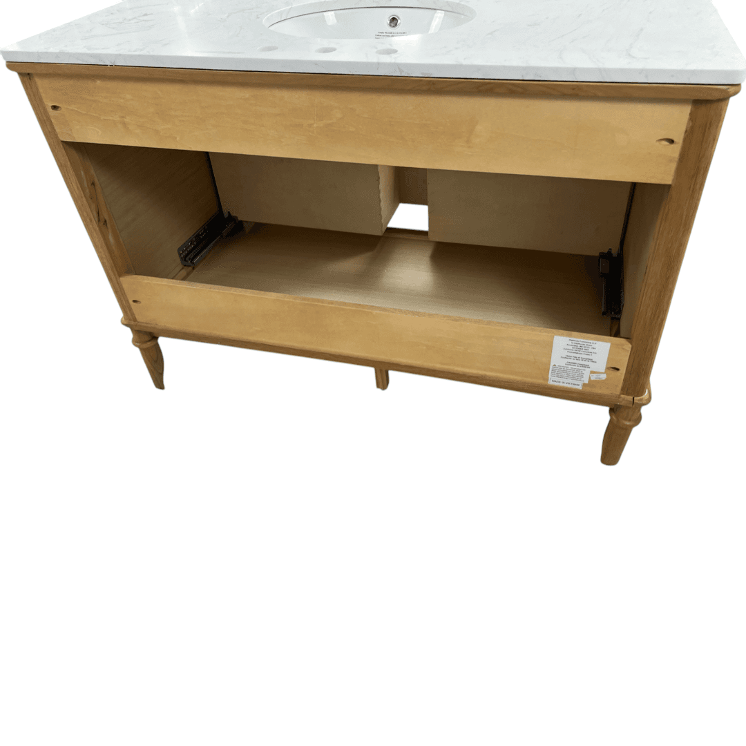 Birch Lane Julliette 48"W Single Sink Bathroom Vanity With Cultured Marble Top - Thumbnail 20
