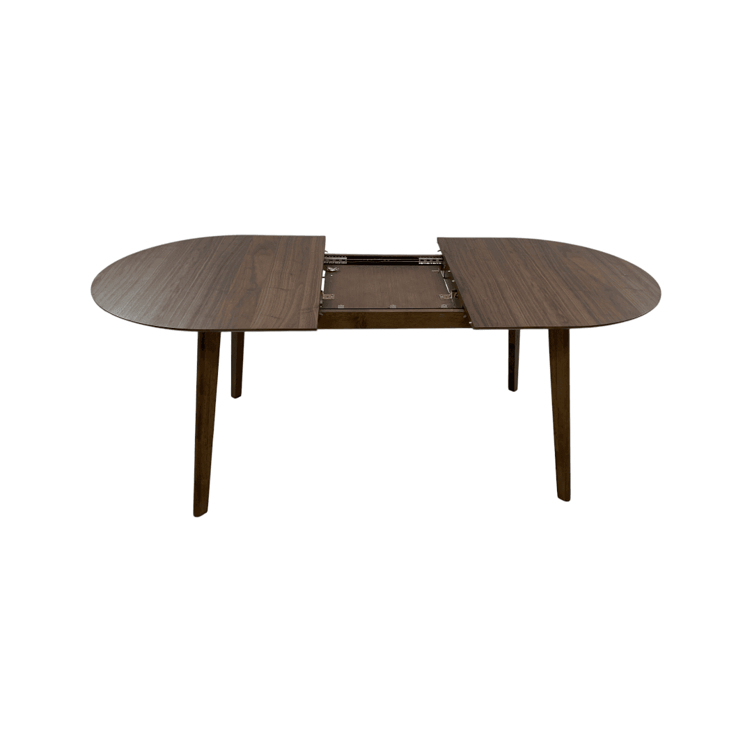 Hoft Home Werner Extendable Dining Table - Walnut - Thumbnail 10