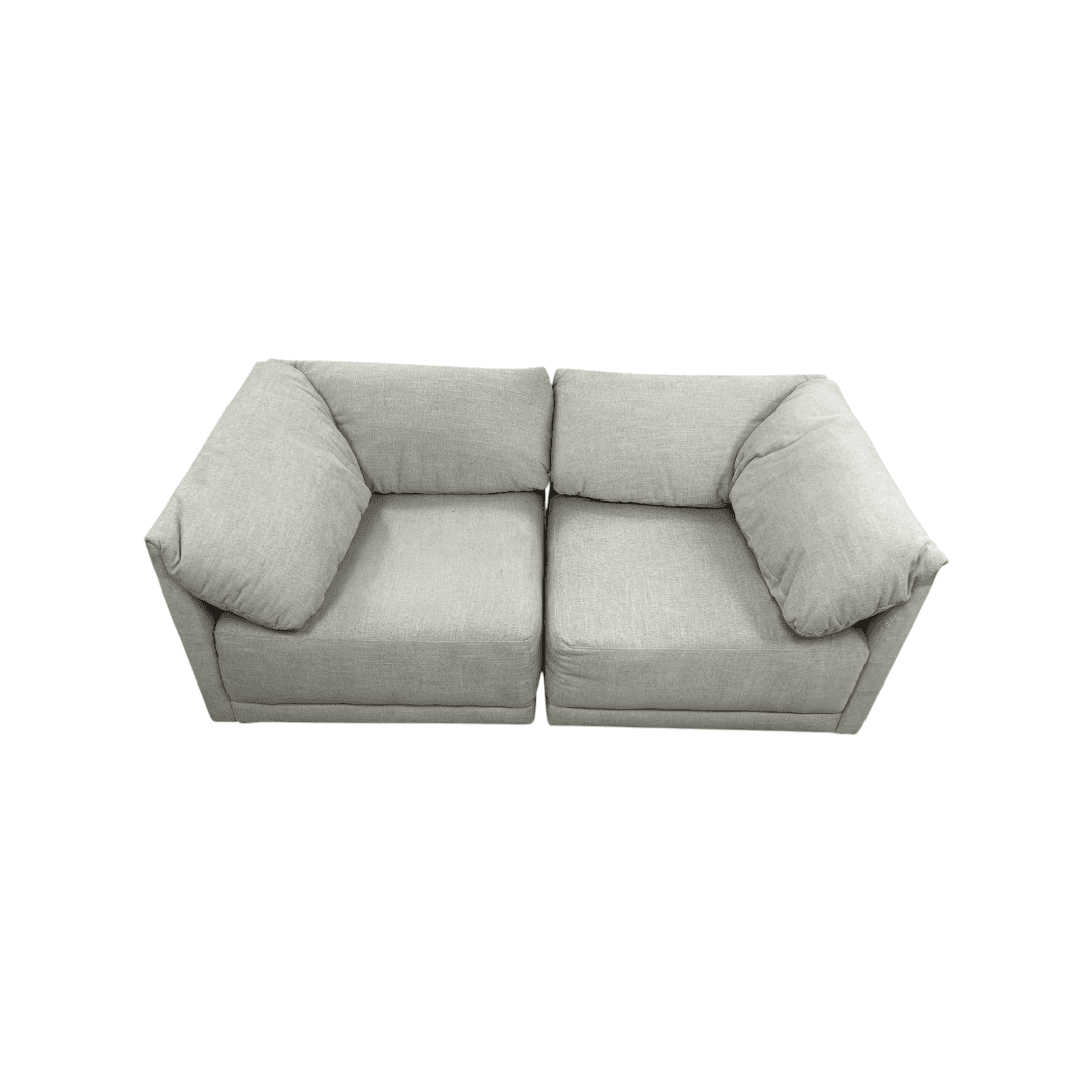 Burrow Range Pro 2-Seat Sofa - Georgia Clay - Performance Chenille - Thumbnail 5