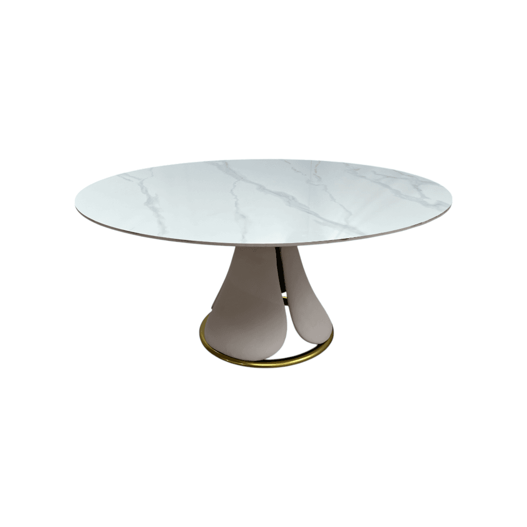 Everly Quinn Pedestal Round Dining Table - Thumbnail 7