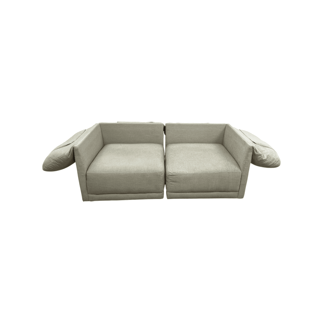 Burrow Range Pro 2-Seat Sofa - Georgia Clay - Performance Chenille - Thumbnail 16