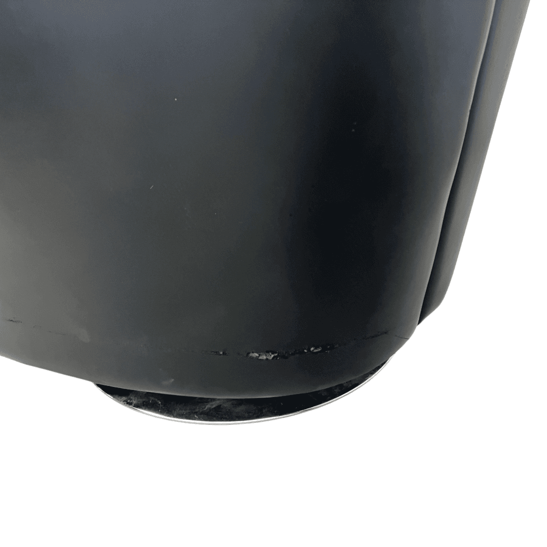 Modern Swivel Rocker Accent Chair Armchair Round Swivel Barrel Chair, 360° Rotating and Glide Back and Forth, Black PU Leather Set of 2 - Thumbnail 18