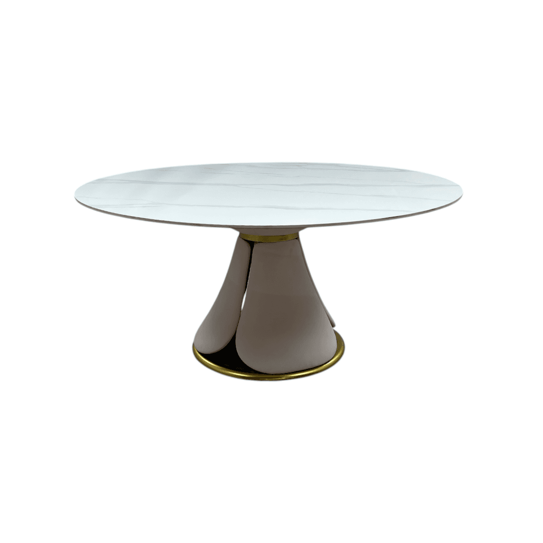 Everly Quinn Pedestal Round Dining Table - Thumbnail 5