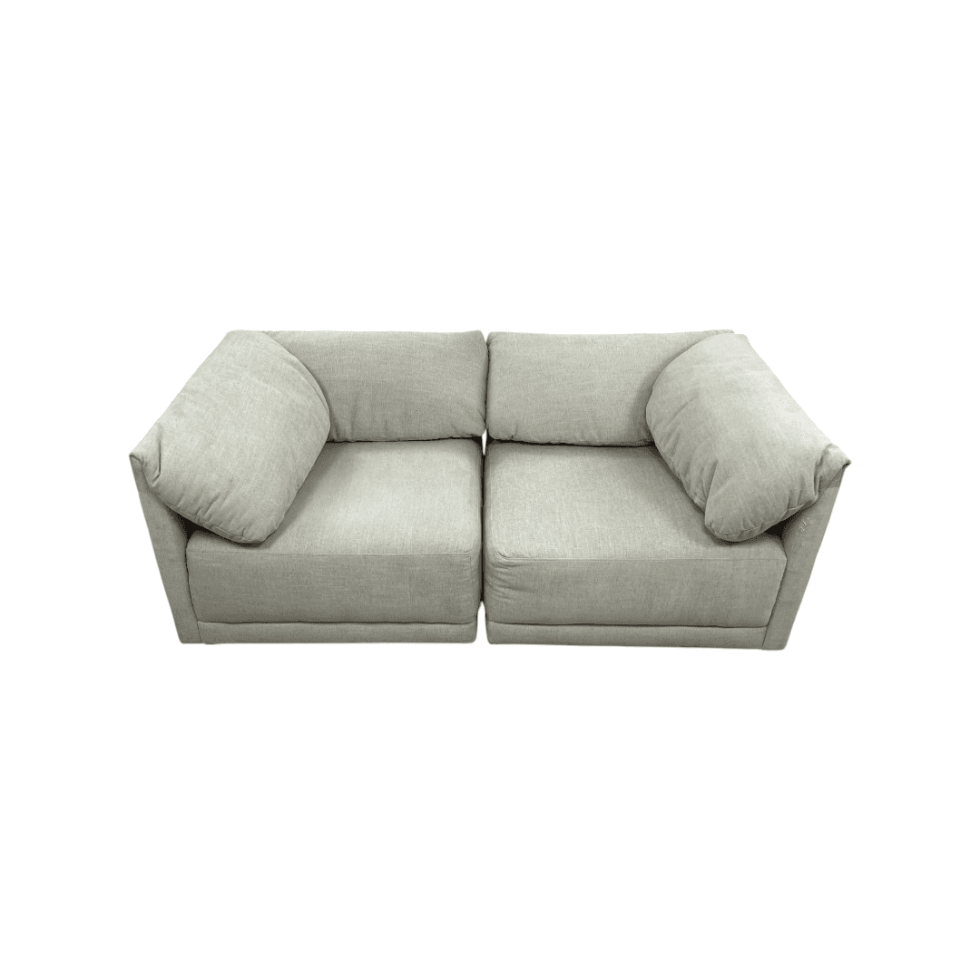 Burrow Range Pro 2-Seat Sofa - Georgia Clay - Performance Chenille - Thumbnail 3