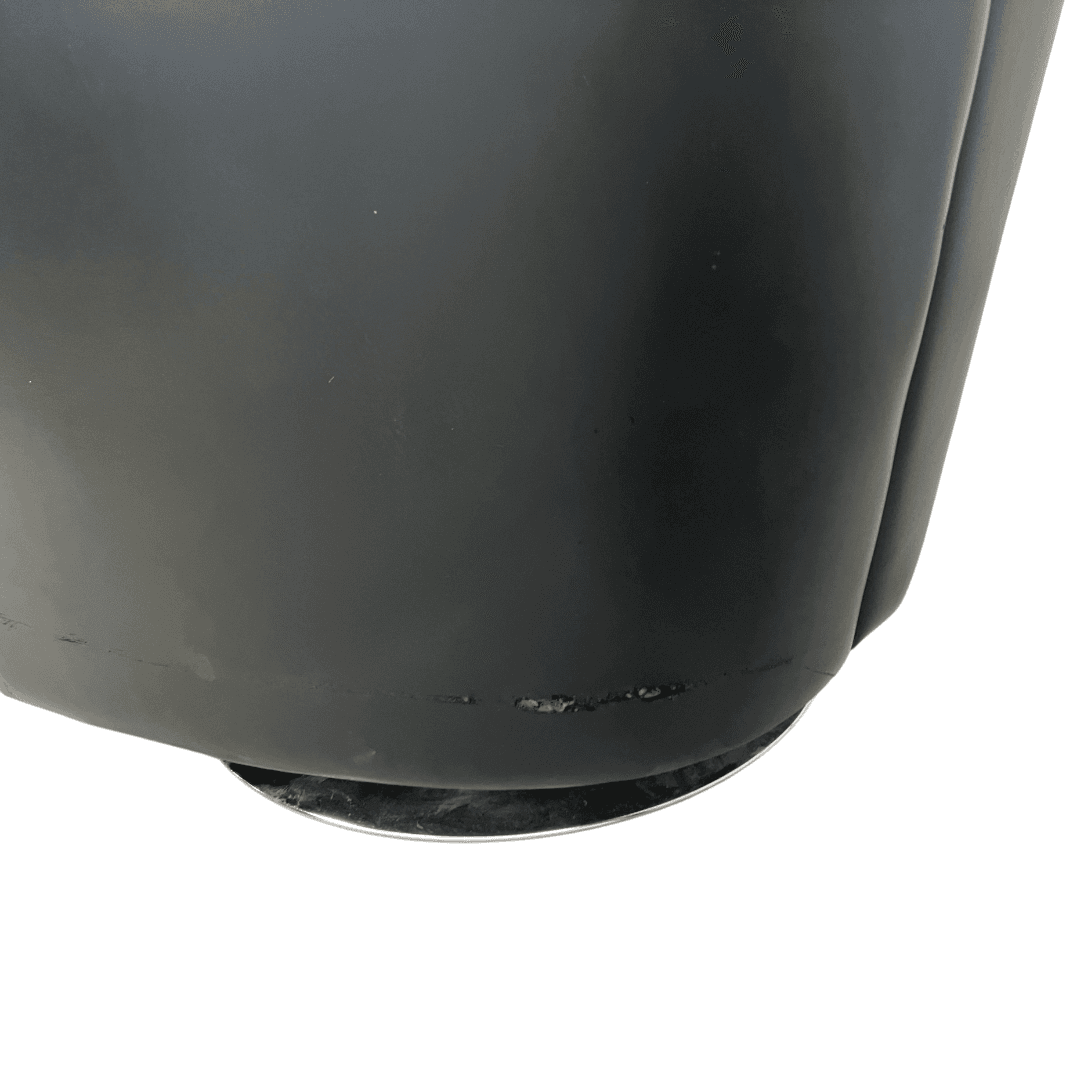 Modern Swivel Rocker Accent Chair Armchair Round Swivel Barrel Chair, 360° Rotating and Glide Back and Forth, Black PU Leather Set of 2 - Thumbnail 19