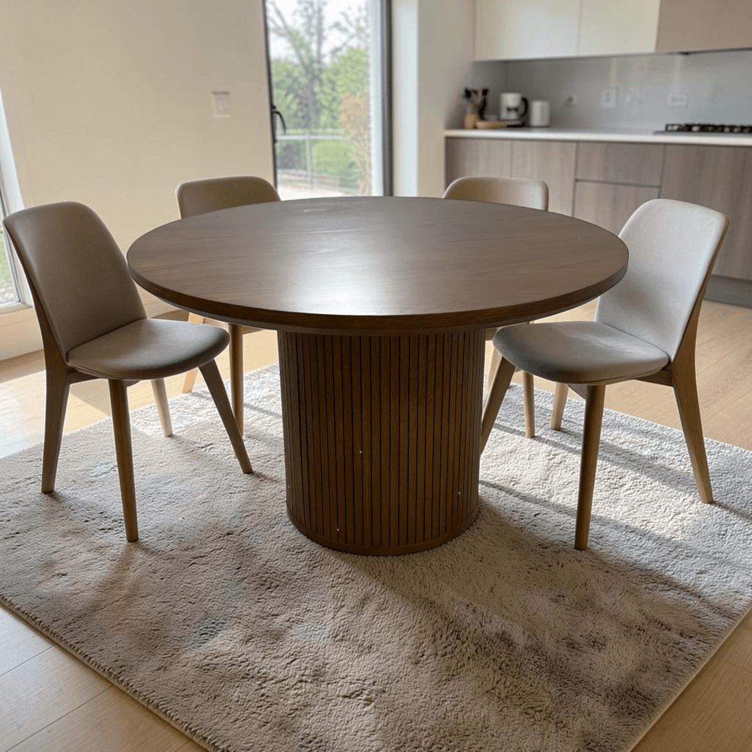 Castlery Harper Round Dining Table - 4 Seater - Image 1