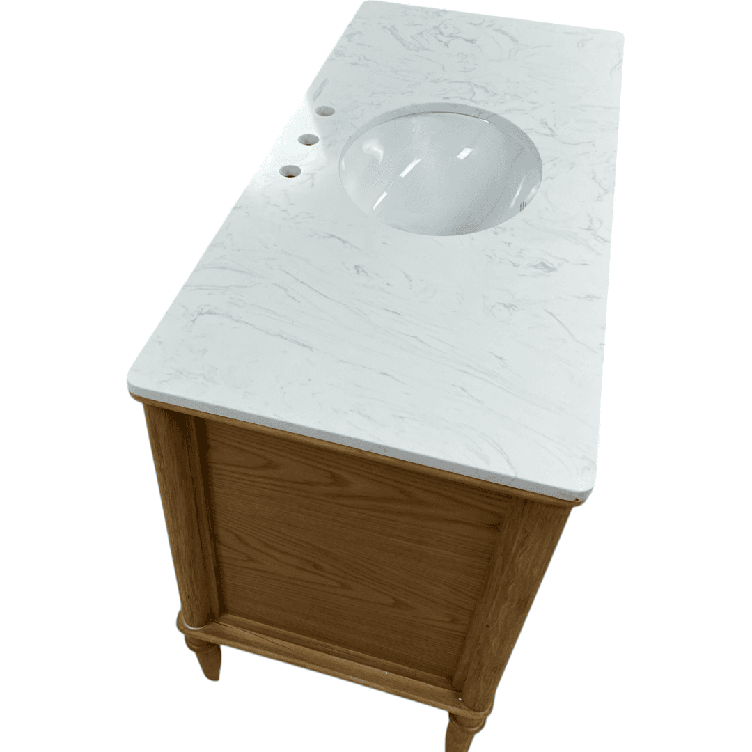 Birch Lane Julliette 48"W Single Sink Bathroom Vanity With Cultured Marble Top - Thumbnail 21