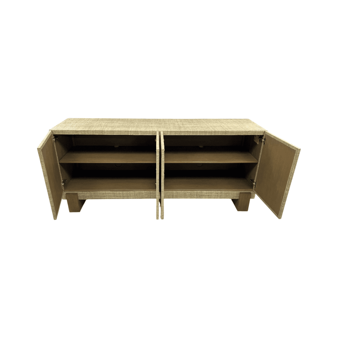 Four Hands Hatch Sideboard - Natural Raffia - Thumbnail 14