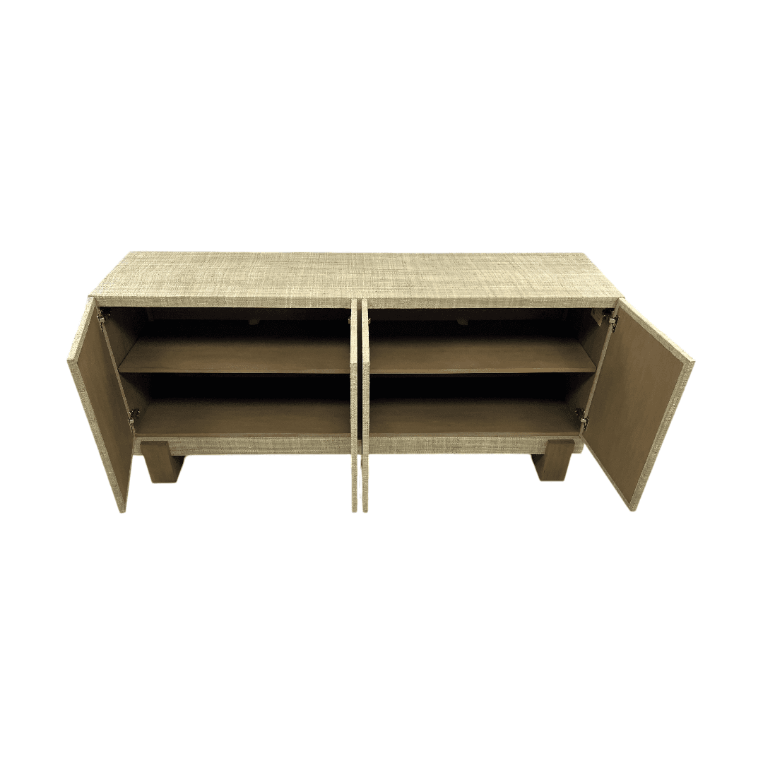 Four Hands Hatch Sideboard - Natural Raffia - Thumbnail 15