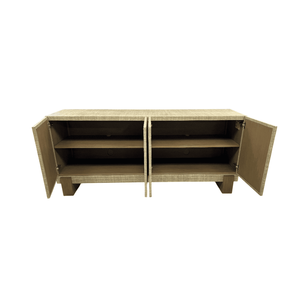 Four Hands Hatch Sideboard - Natural Raffia - Thumbnail 16