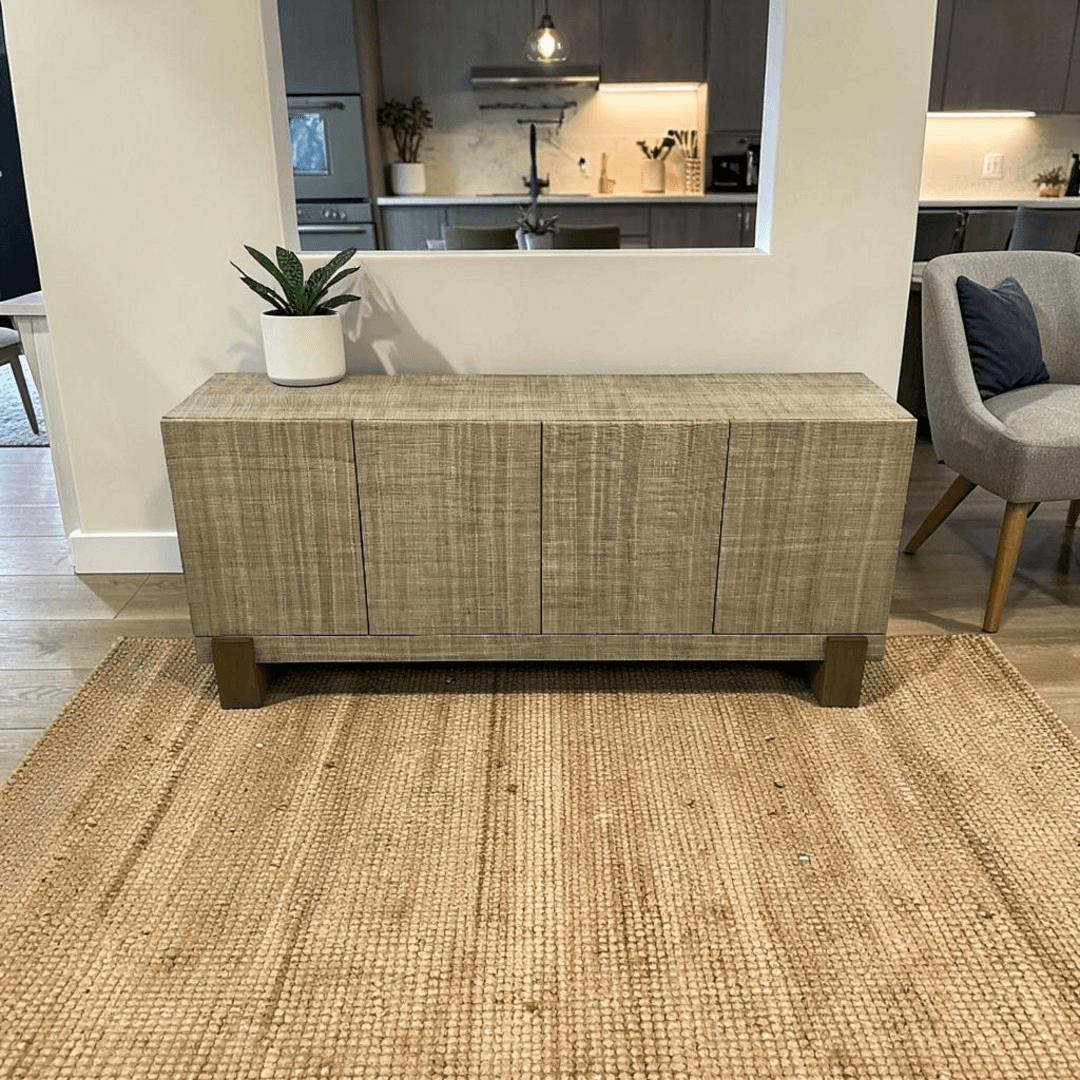 Four Hands Hatch Sideboard - Natural Raffia - Image 1