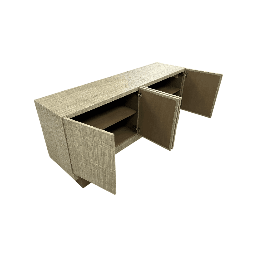 Four Hands Hatch Sideboard - Natural Raffia - Thumbnail 19