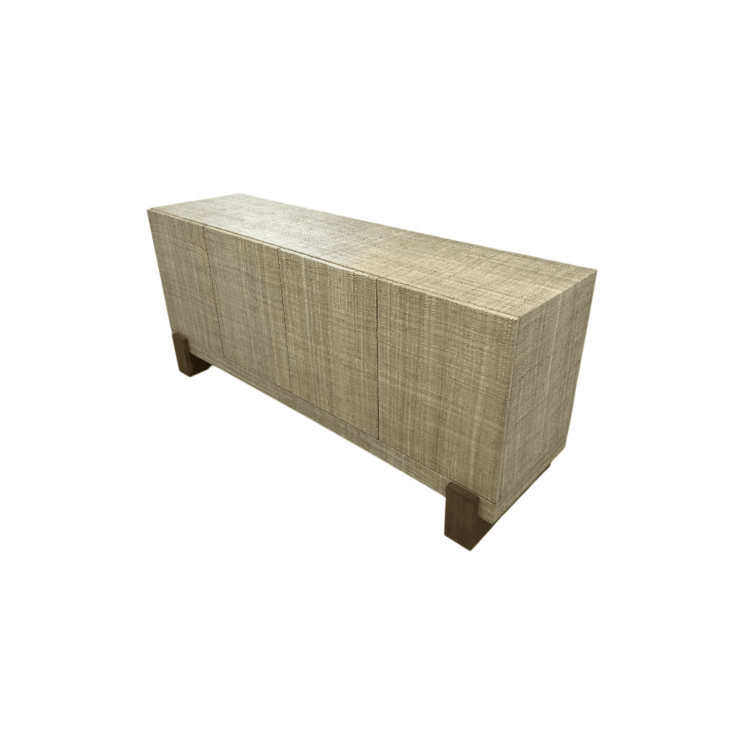 Four Hands Hatch Sideboard - Natural Raffia - Thumbnail 4