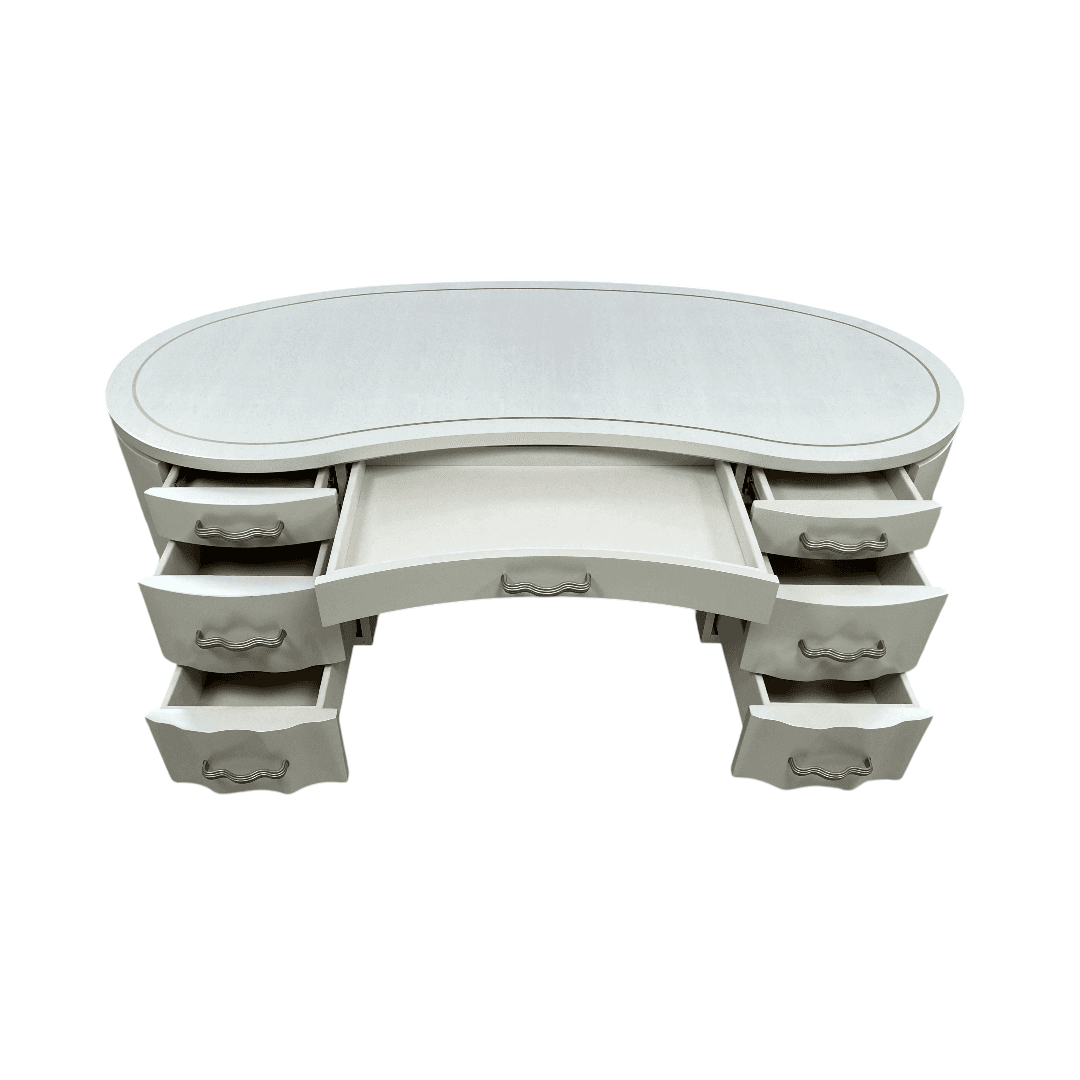 Michael Amini London Place Oval Executive Desk - Thumbnail 13