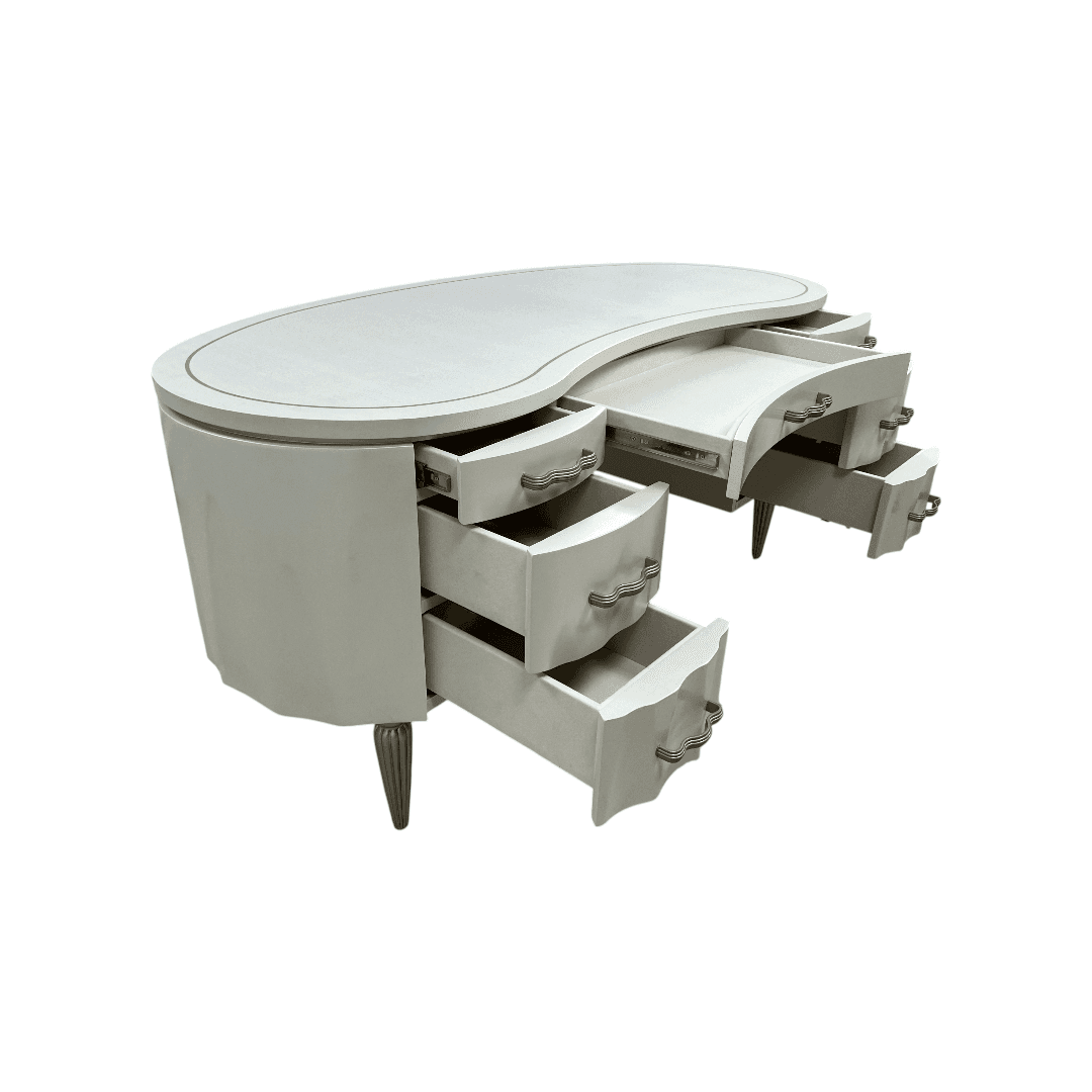 Michael Amini London Place Oval Executive Desk - Thumbnail 19