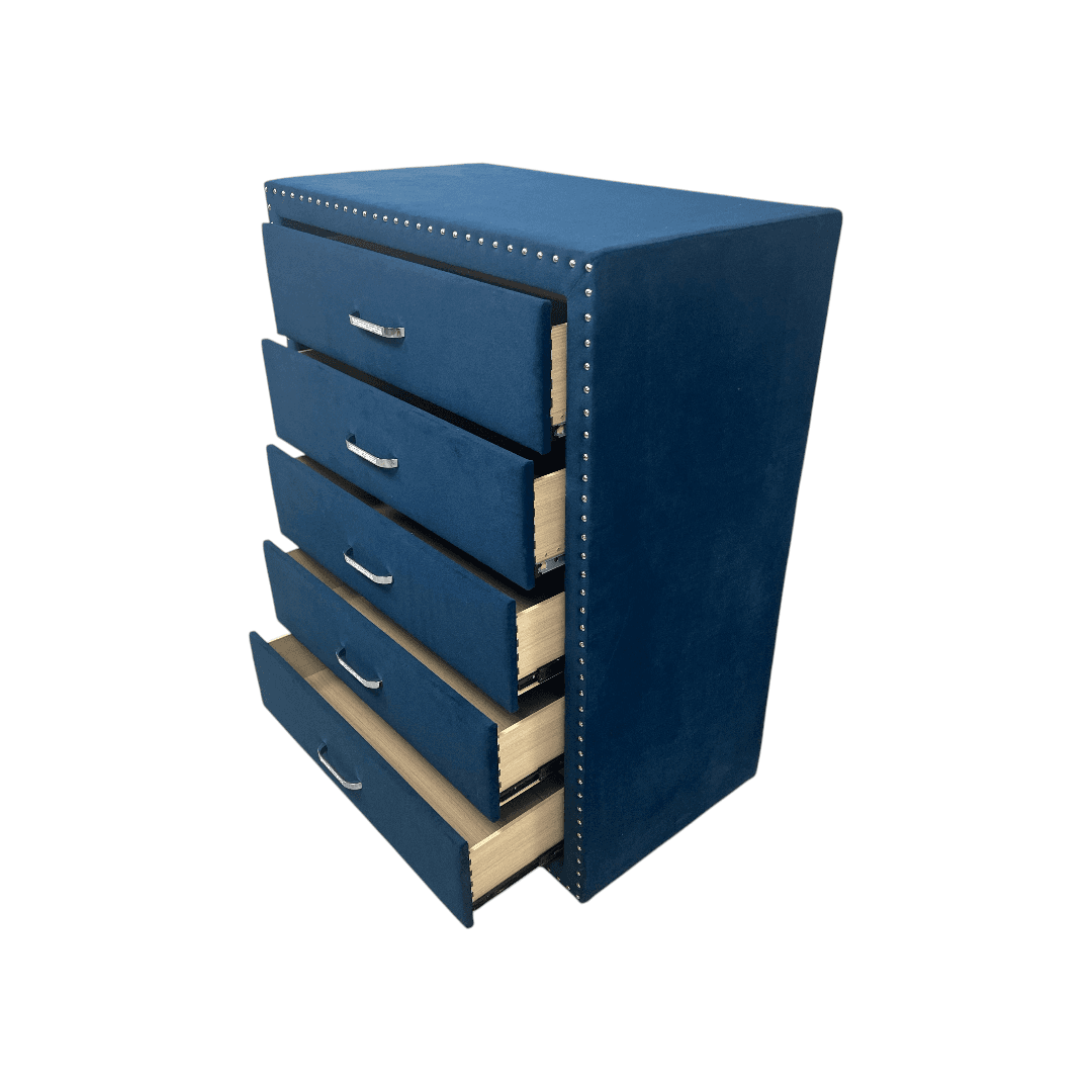 Coaster Furniture Melody 5-drawer Bedroom Chest Pacific Blue - Thumbnail 11