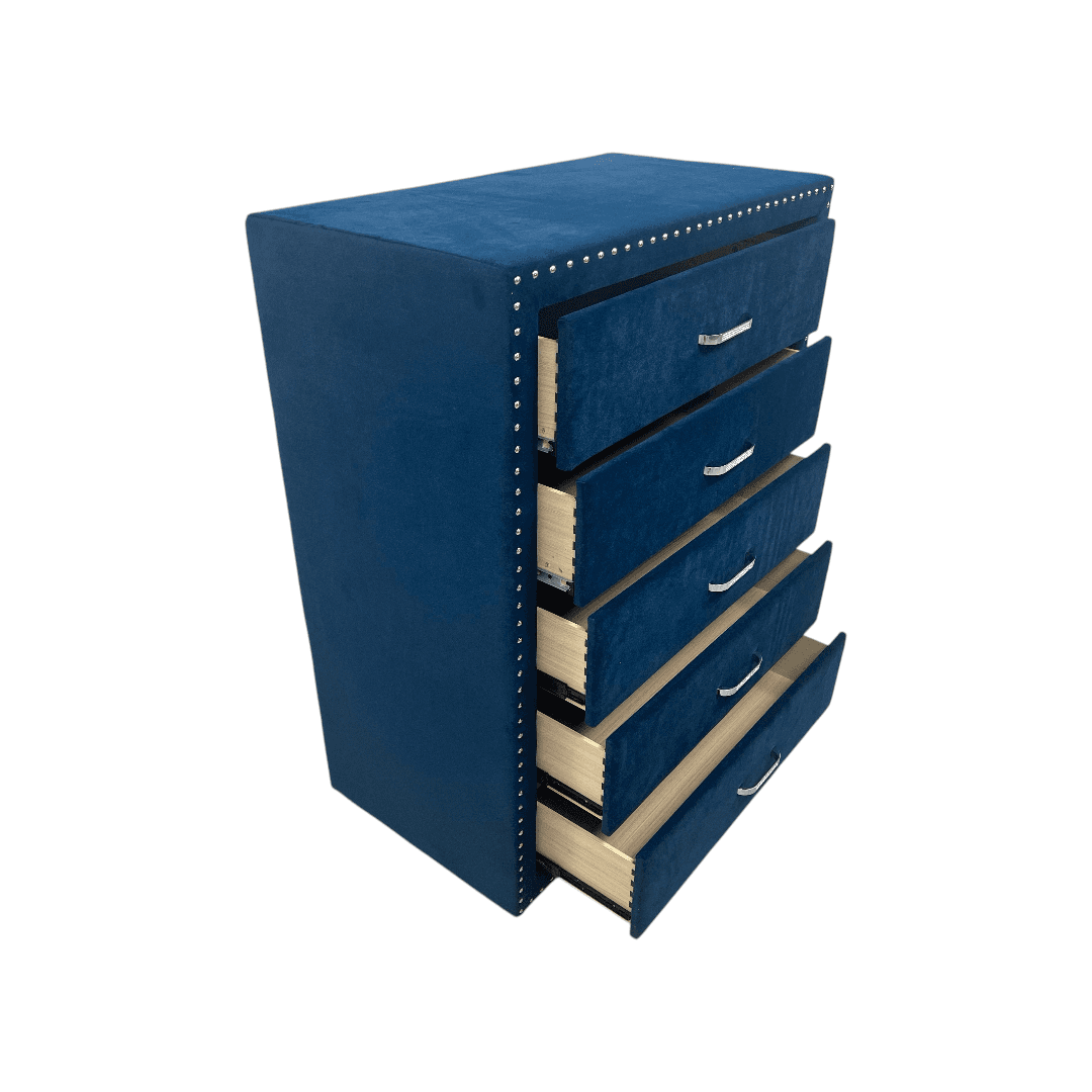 Coaster Furniture Melody 5-drawer Bedroom Chest Pacific Blue - Thumbnail 12