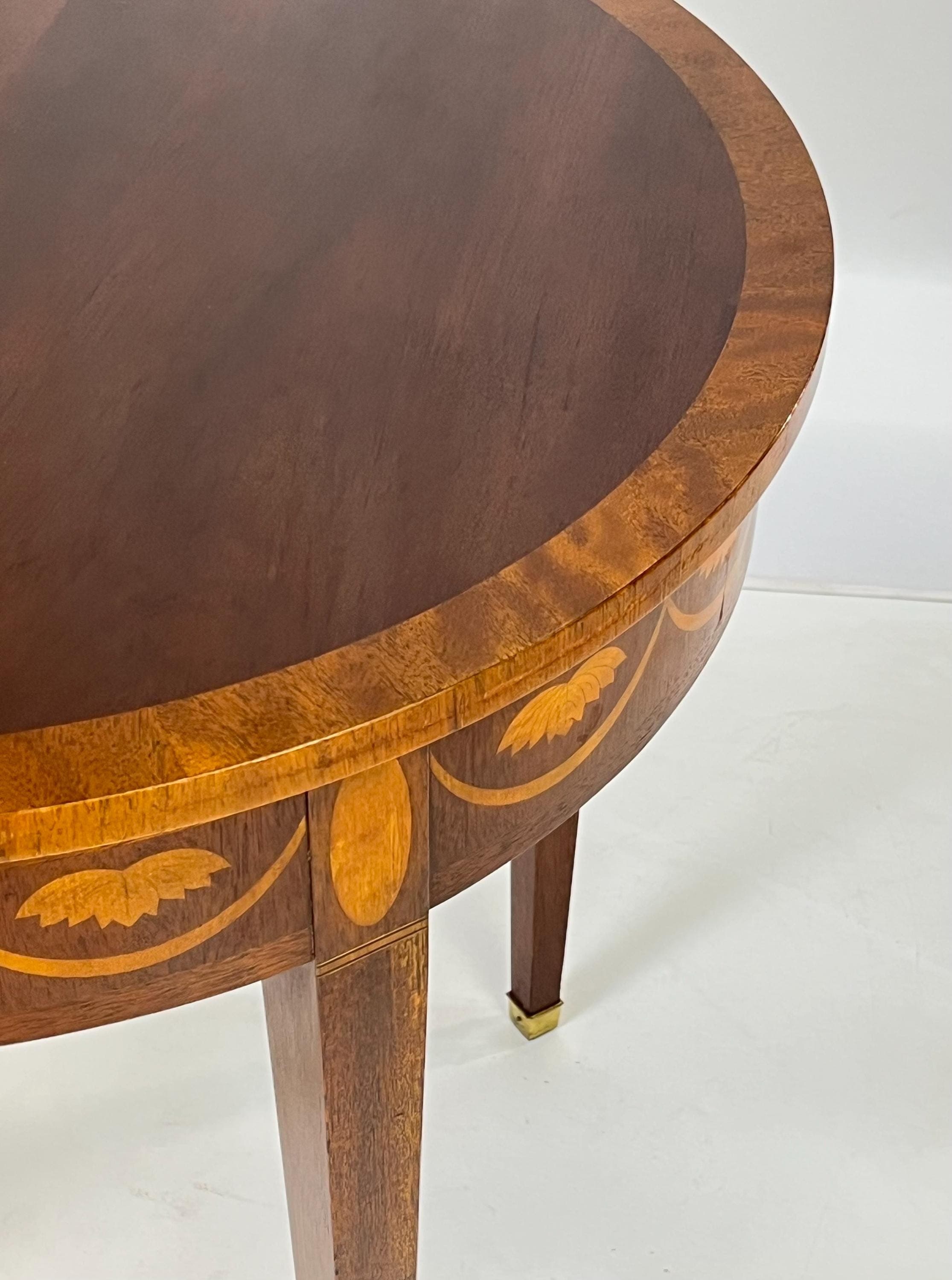 Baker Furniture Inlaid Side Table - Thumbnail 12