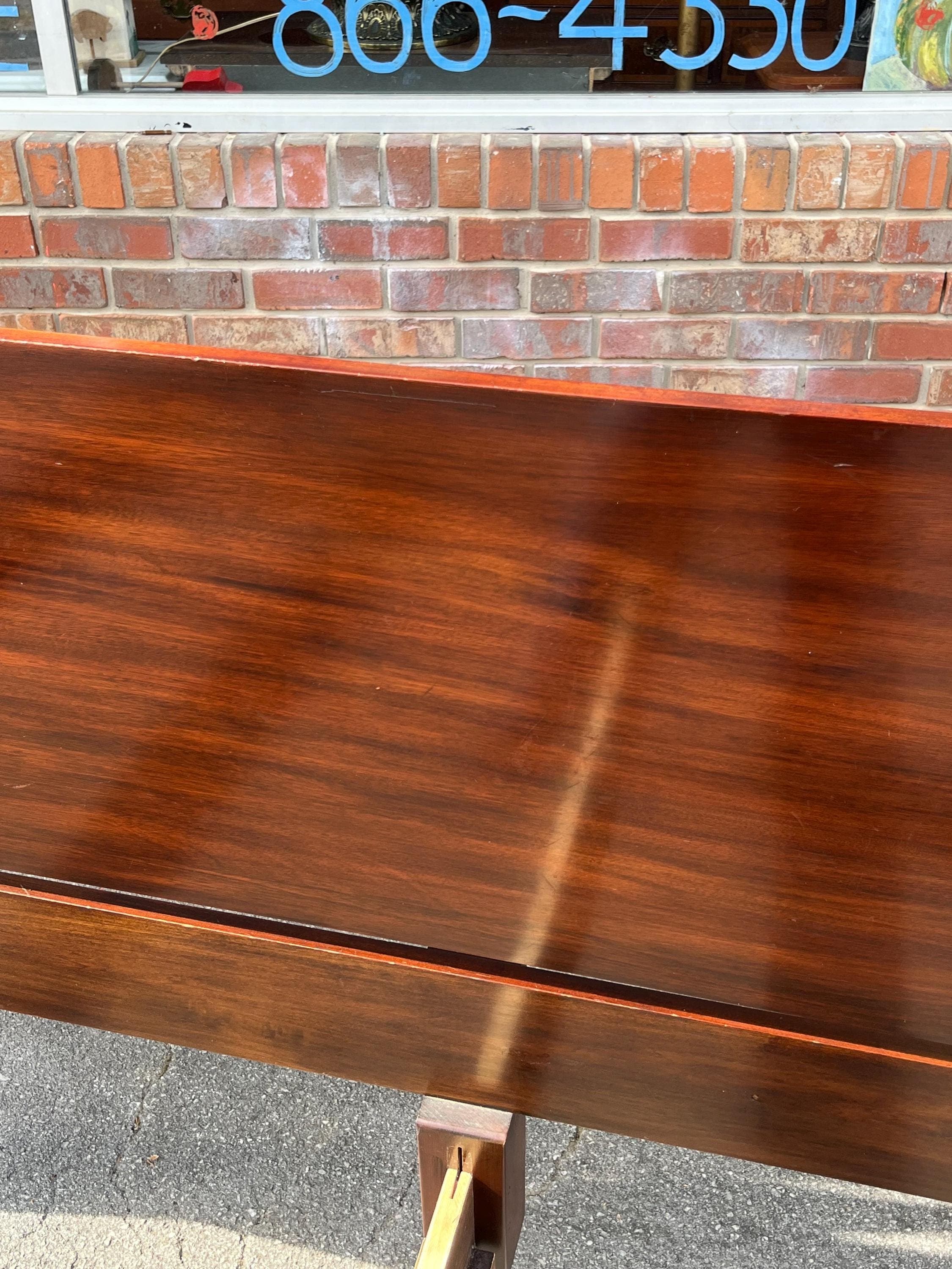 Henkel Harris Virginia Galleries Solid Mahogany King Size Four Poster Bed - Thumbnail 11