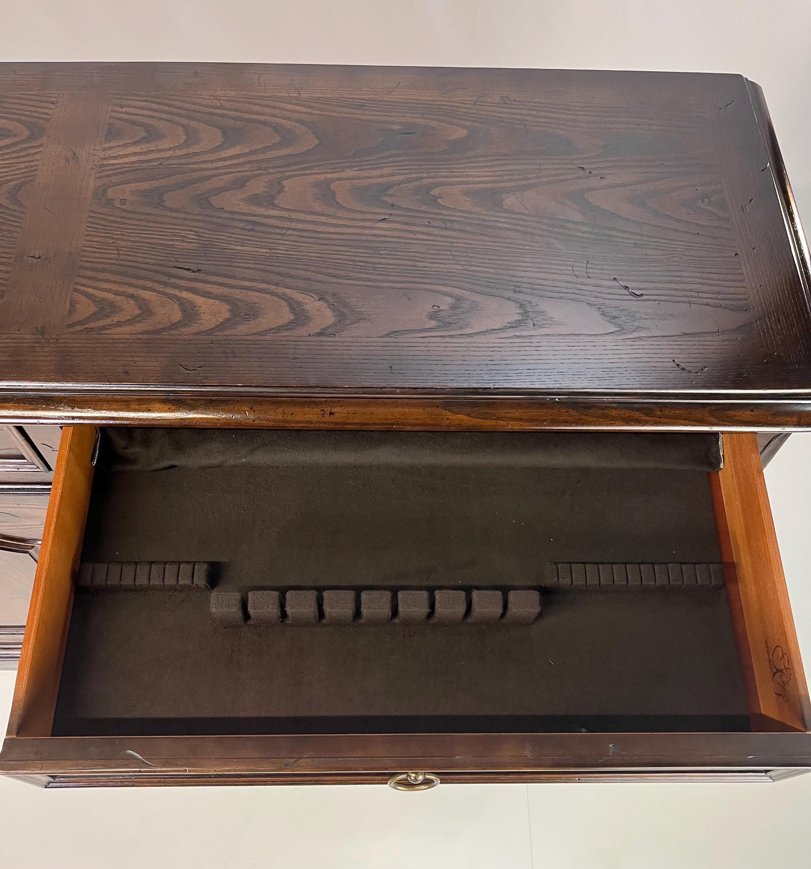 Henredon "Four Centuries" French Provincial Solid Ash Sideboard / Buffet - Thumbnail 9