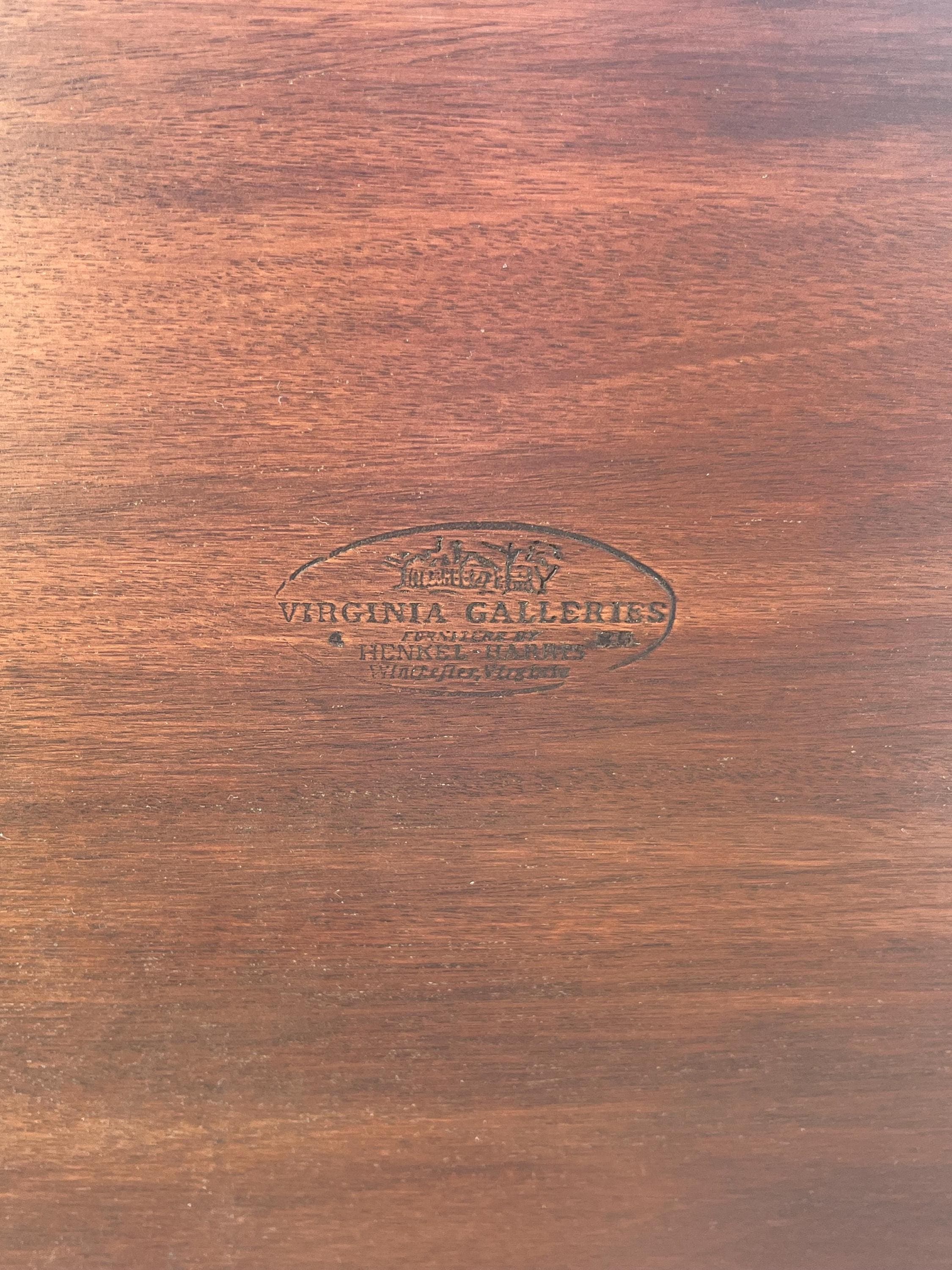 Henkel Harris Virginia Galleries Solid Mahogany King Size Four Poster Bed - Thumbnail 16