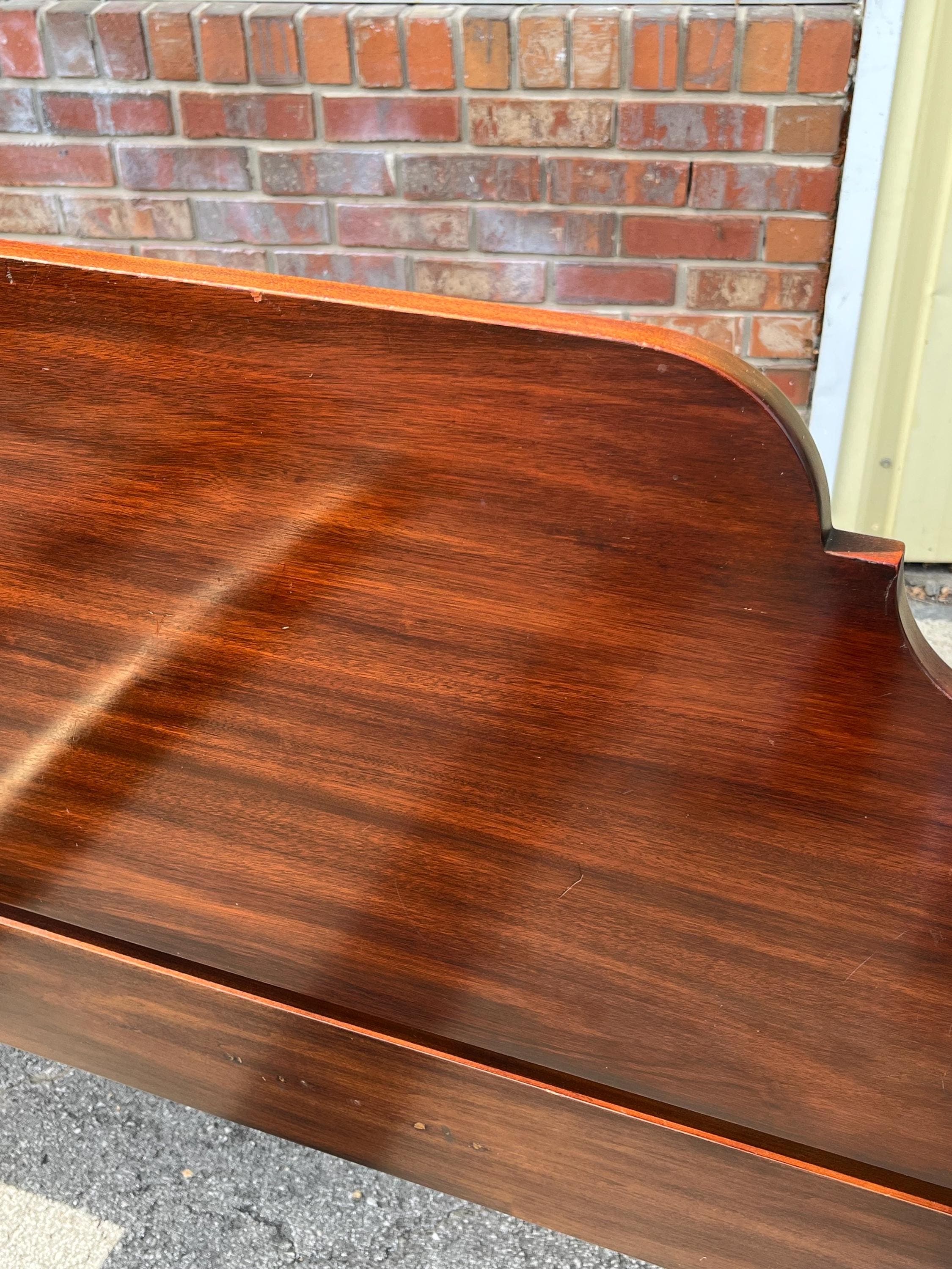 Henkel Harris Virginia Galleries Solid Mahogany King Size Four Poster Bed - Thumbnail 12