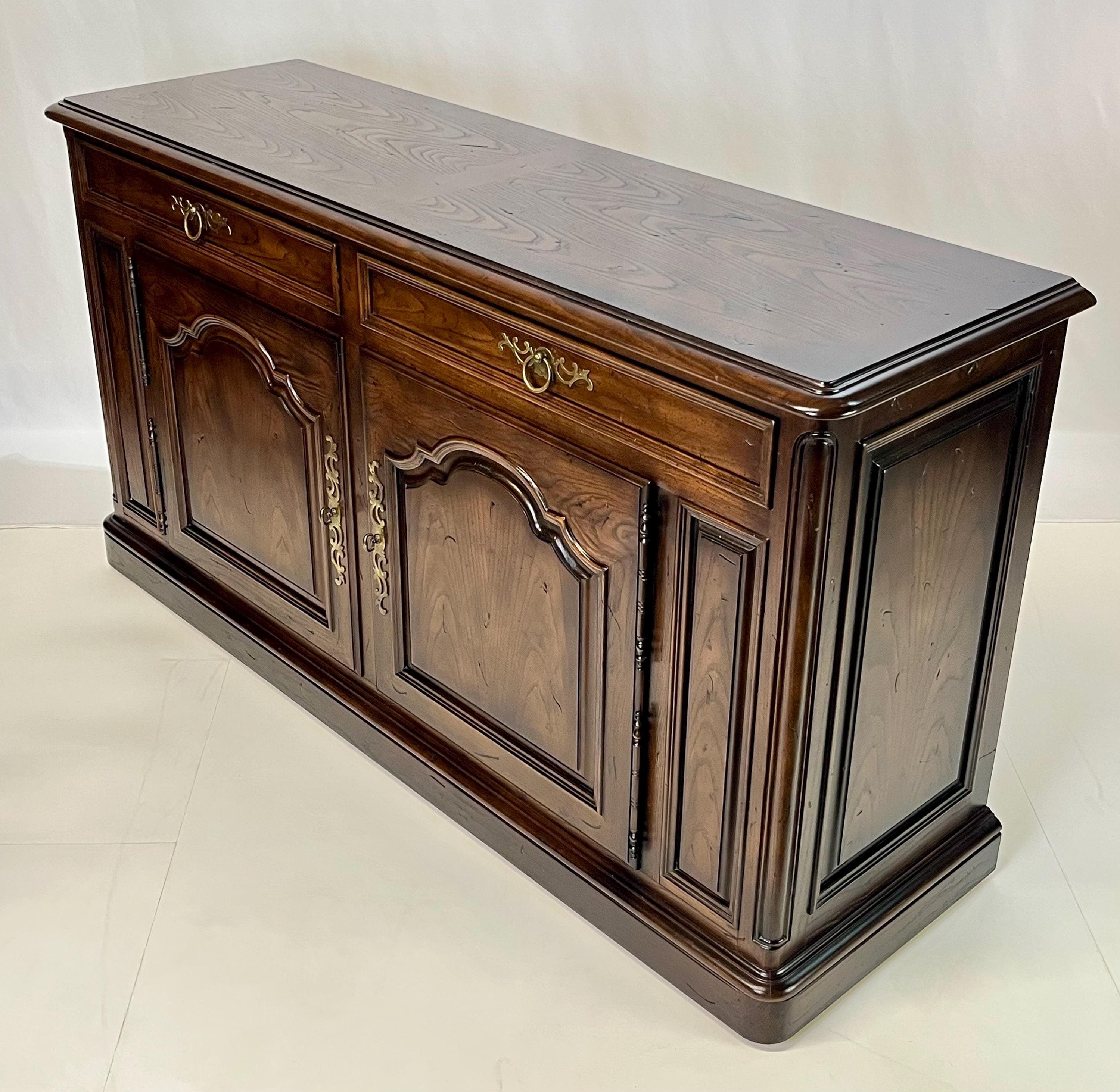 Henredon "Four Centuries" French Provincial Solid Ash Sideboard / Buffet - Thumbnail 6