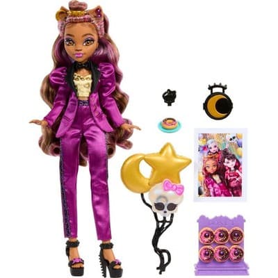 Monster High Clawdeen Wolf Monster Ball Party Fashion Doll New - Thumbnail 2