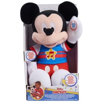 Just Play Disney Mickey Mouse Funhouse Singing Plushie 13 Lights Sounds New - Thumbnail 2