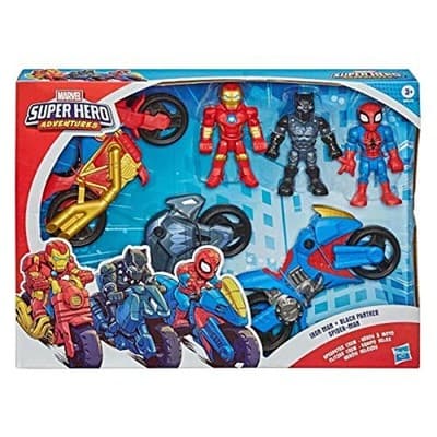 Hasbro Marvel Super Hero Adventures Action Figures Vehicles New - Image 1