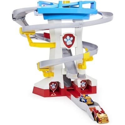 Paw Patrol Adventure Bay Lookout Tower Playset 2 True Metal Vehicles New - Thumbnail 2