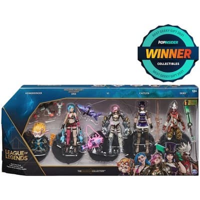 League of Legends Spin Master Dual Cities Pack 5 Action Figures 4-Inch New - Image 1